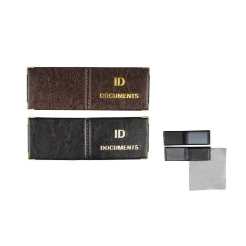 Обкладинка для ID-документа "ID DOCUMENTS" шкірзам, мікс кольорів