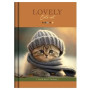 Блокнот тверда обкладинка Cute Cat А6 Рюкзачок, 48 арк., мікс дизайнів