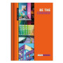 Блокнот тверда обкладинка Office notebook А6 Рюкзачок, 176 арк., мікс дизайнів