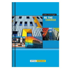 Блокнот тверда обкладинка Office notebook А6 Рюкзачок, 176 арк., мікс дизайнів