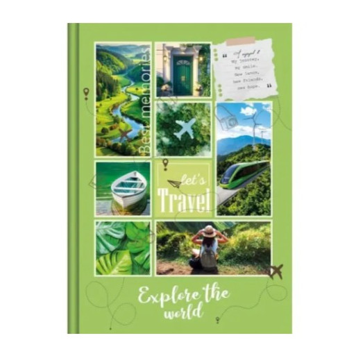Блокнот тверда обкладинка TRAVEL А5 Рюкзачок, 96 арк., мікс дизайнів