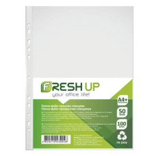 Файли Fresh Up, А4, 50 мкм, глянець, упаковка