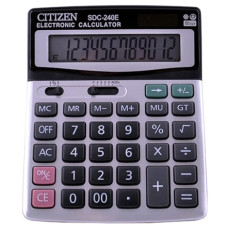 Калькулятор 12 розрядів Citizen, SDC-240E
