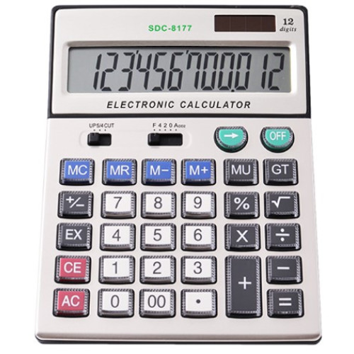 Калькулятор 12 розрядів Citizen, SDC-8177