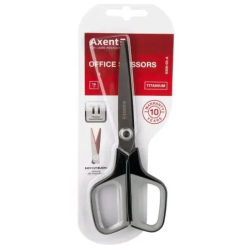 Ножиці офисні Titanium Lite Axent, 19 см