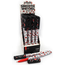 Ручка масляна Soft Touch Lipstick Vinson, 0,7 мм, синя