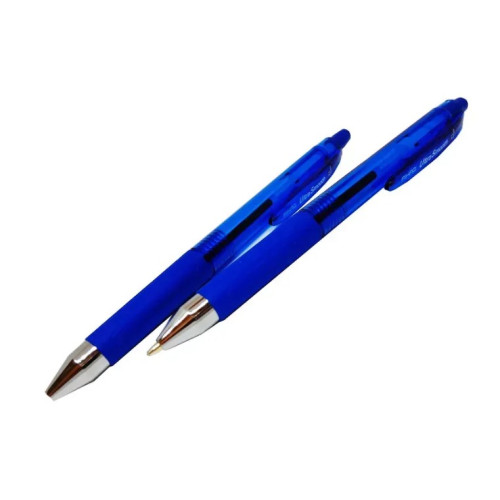 Ручки масляні автоматичні Aihao-5428, 1,0 мм, сині, 12 штук