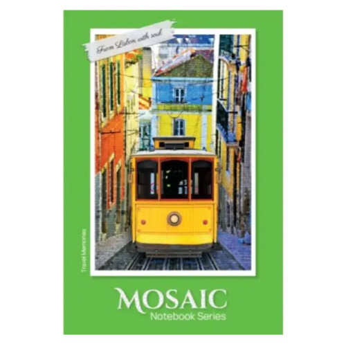 Зошит "Mosaic" Рюкзачок, А4, 176 аркушів, мікс дизайнів обкладинки