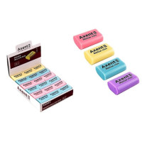 Гумка "Mellow mini" AXENT, мікс кольорів