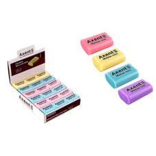 Гумка "Mellow mini" AXENT, мікс кольорів