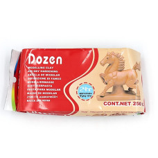 Маса для ліплення Dozen, 250 гр, коричнева, DSCN0665