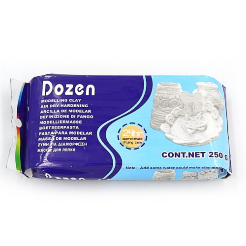 Маса для ліплення Dozen, 250 гр, біла, DSCN0664 
