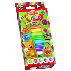 Тісто для ліплення у коробці Danko Toys, 40 гр, 10 кольорів