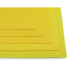 Набір фетру для рукоділля Hard Josef Otten, А4, 1,2 мм, 170 gsm, 10 аркушів, жовтий