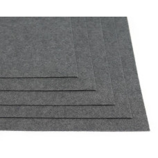 Набір фетру для рукоділля Hard Josef Otten, А4, 1,2 мм, 170 gsm, 10 аркушів, сірий