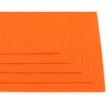 Набір фетру для рукоділля Hard Josef Otten, А4, 1,2 мм, 170 gsm, 10 аркушів, яскраво-помаранчевий