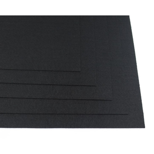 Набір фетру для рукоділля Hard Josef Otten, А4, 1,2 мм, 170 gsm, 10 аркушів, чорний