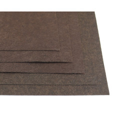 Набір фетру для рукоділля Hard Josef Otten, А4, 1,2 мм, 170 gsm, 10 аркушів, коричневий