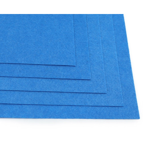 Набір фетру для рукоділля Hard Josef Otten, А4, 1,2 мм, 170 gsm, 10 аркушів, яскраво-синій
