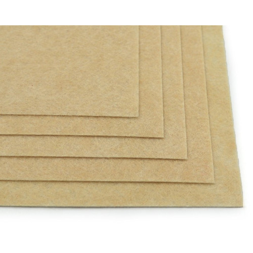 Набір фетру для рукоділля Hard Josef Otten, А4, 1,2 мм, 170 gsm, 10 аркушів, світло-бежевий