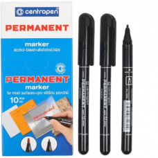Маркер перманентний круглий Centropen, 1 мм, чорний