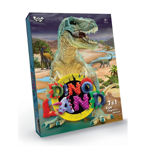 Гра настільна Dino Land 7 в 1 Danko Toys