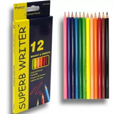 Олівці Superb Writer Marco, 12 кольорів